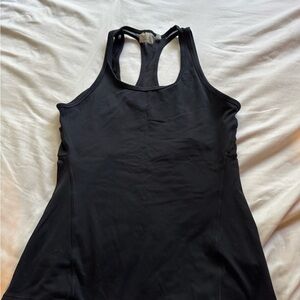 Athleta Women's Black Racerback Tank Top